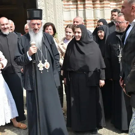 Јелоосвећење дана Светог Василија Острошког